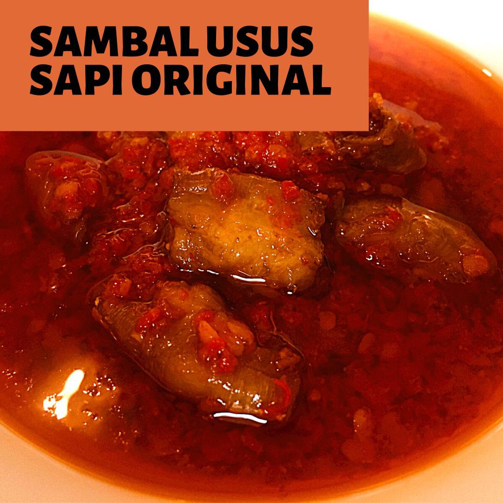 

Sambal USUS/TAMBUNSU ORIGINAL 215 Gram