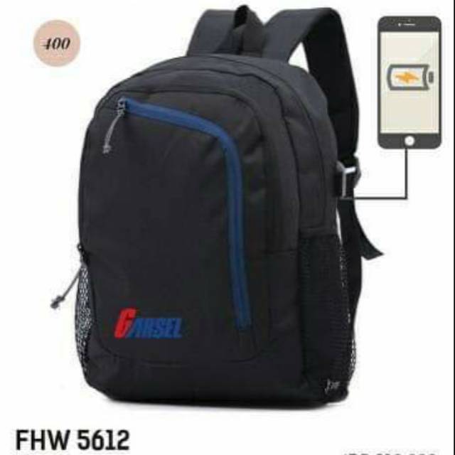 TAS GARSEL FHW5612 HITAM