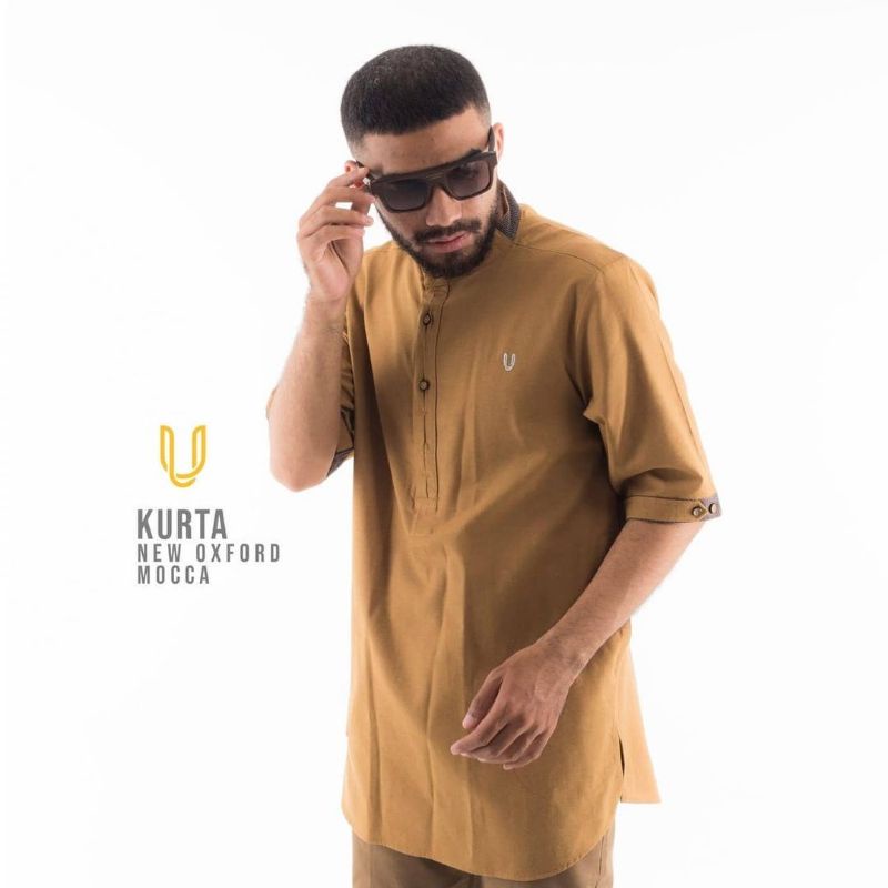 UHUD KURTA 3/4 MOCCA