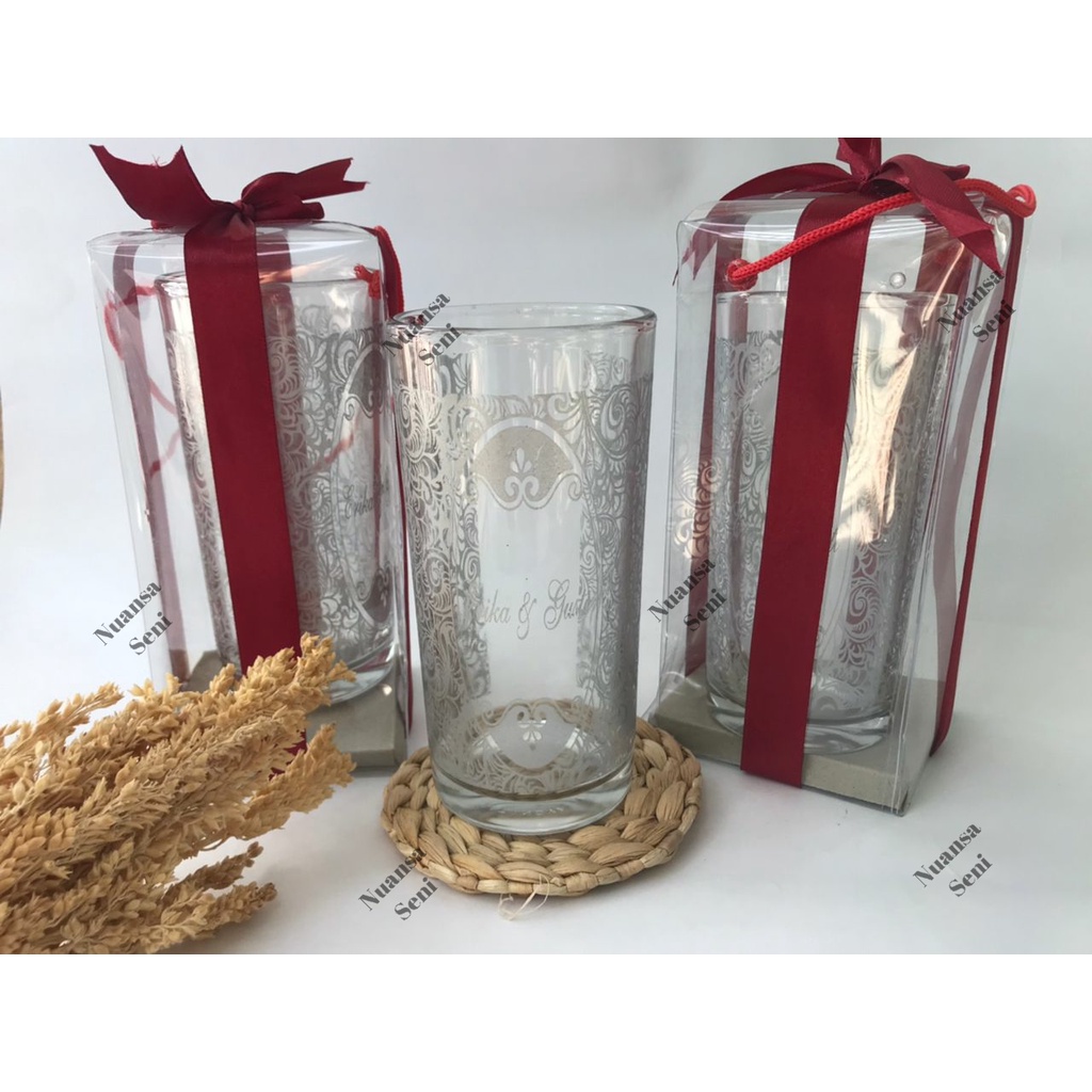 Souvenir Gelas Kaca Minum Jus Gelas Fresno Citinova Pressed Tumbler Gelas Juice Gelas H12 Tinggi Kac