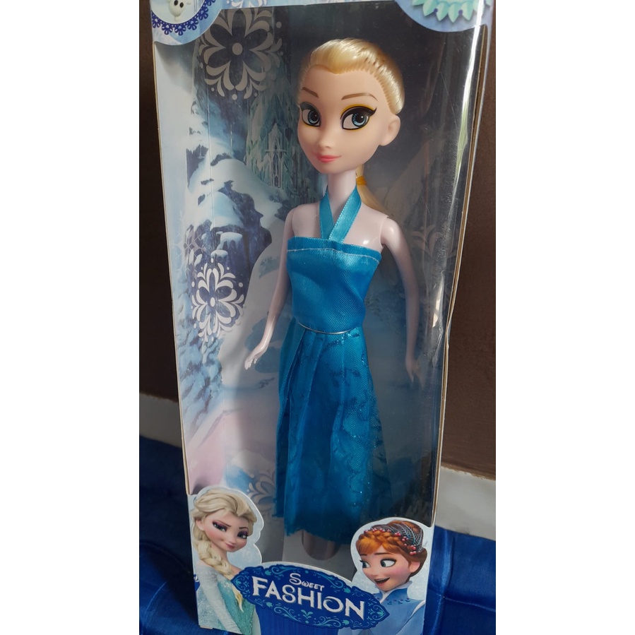 ELSA FROZEN  ANNA FROZEN BARBIE ELSA BARBIE ANNA BONEKA ELSA BONEKA ANNA MAINAN BONEKA PRINCESS
