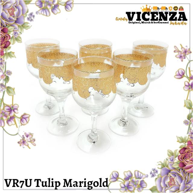[ORIGINAL] VICENZA Gelas Tulip VR7U