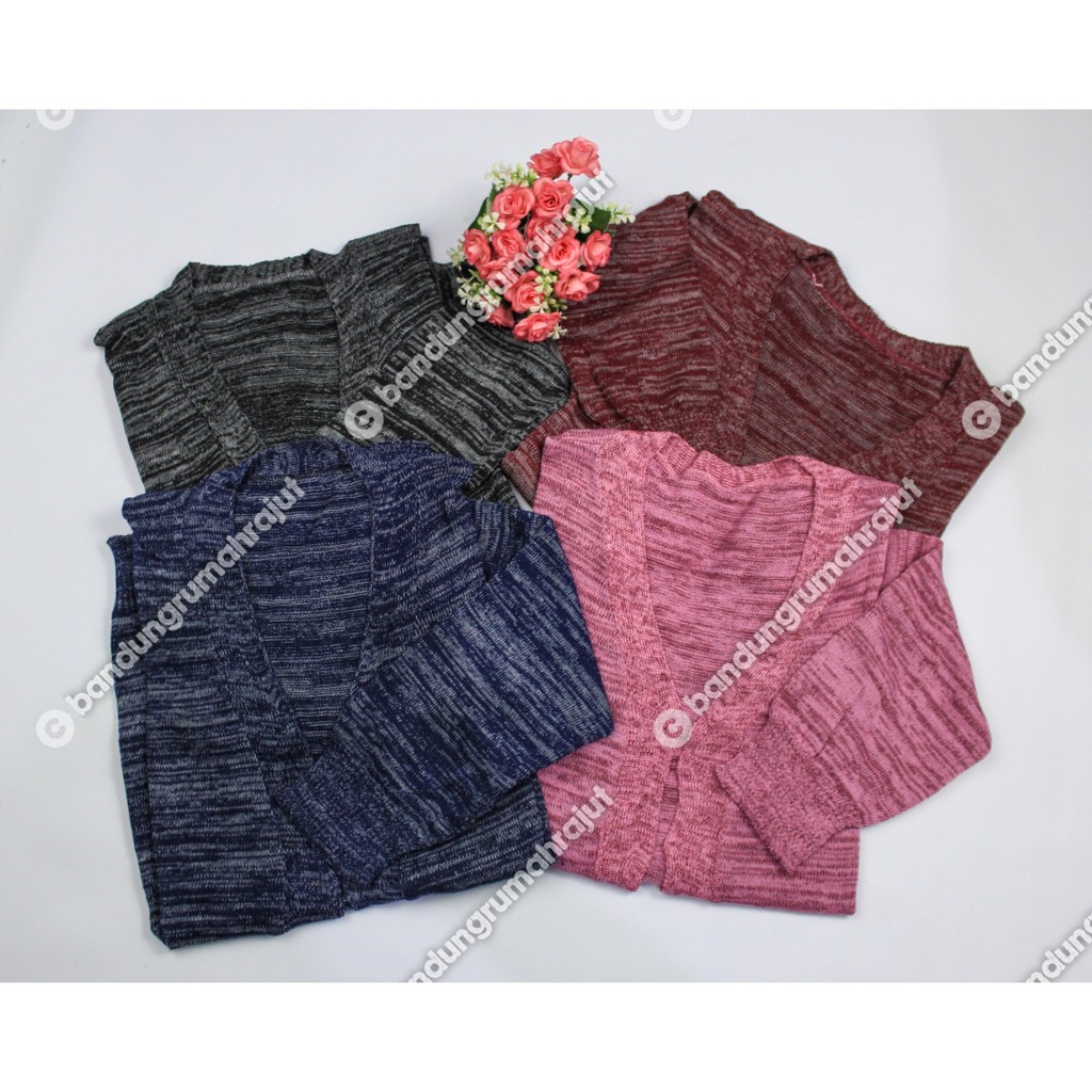 RAJUT TWIST CARDY RINGGO PENDEK