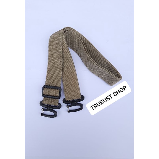 tali tas selempang strap bag kait 3.8cm x 2.5cm cream murah