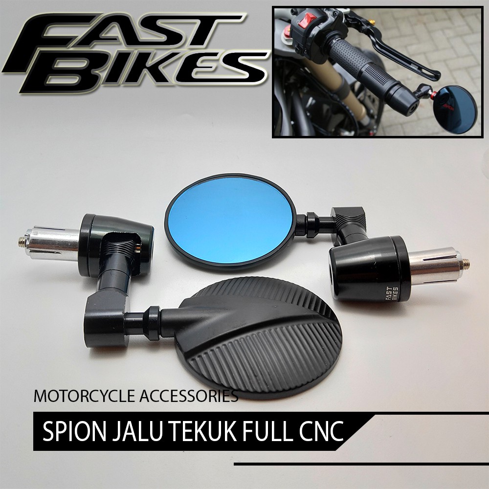 Spion Jalu Bulat Cnc Model Tekuk Universal Nmax Aerox Pcx Vario Beat Mio Ninja Vixion Scoopy Dll