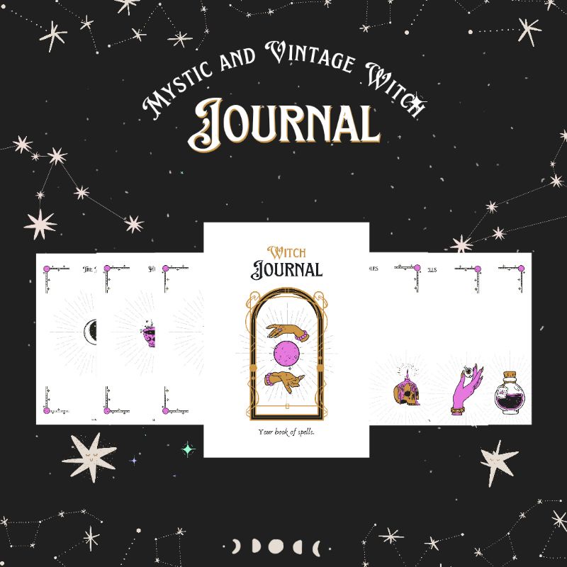 

MYSTIC AND VINTAGE JURNAL KERTAS BINDER