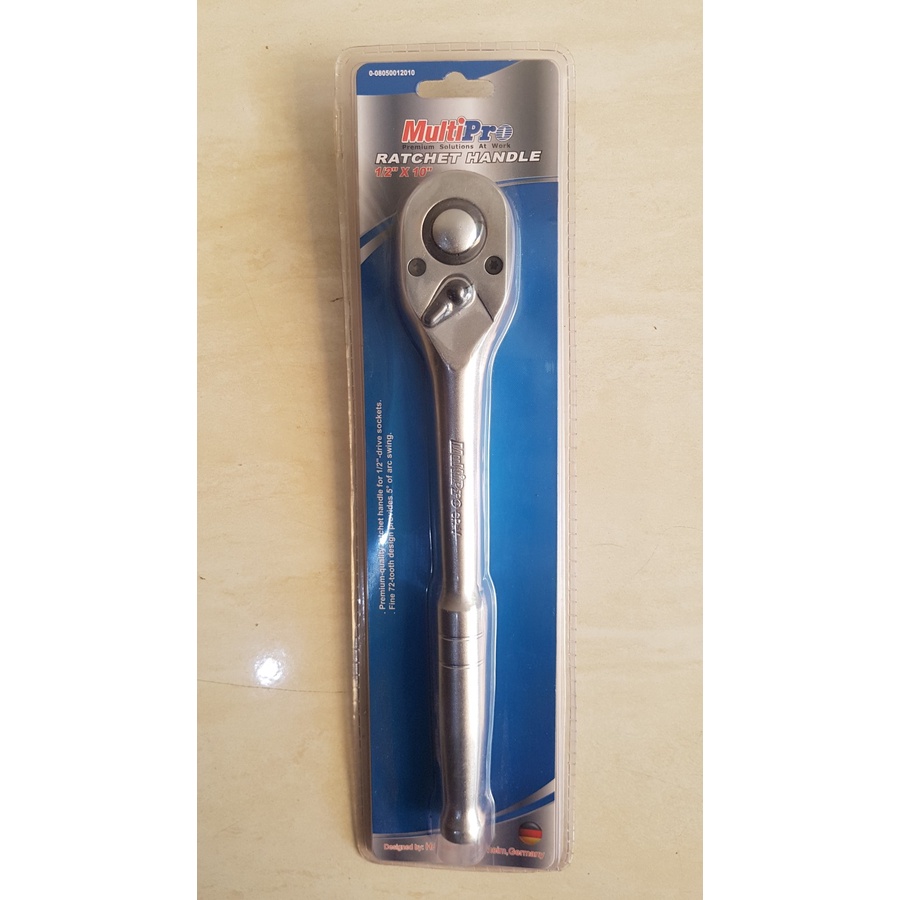 Gagang Kunci Sok Rachet MULTIPRO 1/2 Inch Ratchet Handle 10 Inch