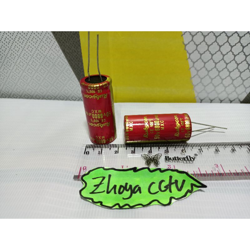 elco 6800uf 50v rubycon red no 1 isi full