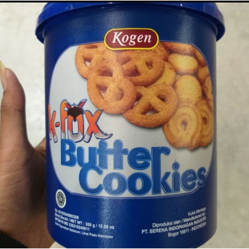 

Kogen K-fox Butter cookies 300gr