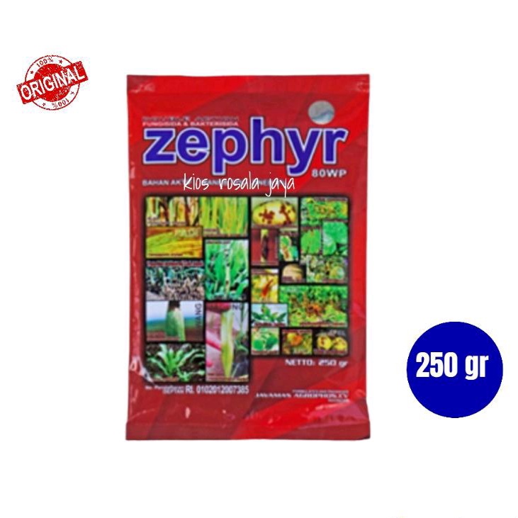 Fungisida Bakterisida ZEPHYR 80 WP 250 gram