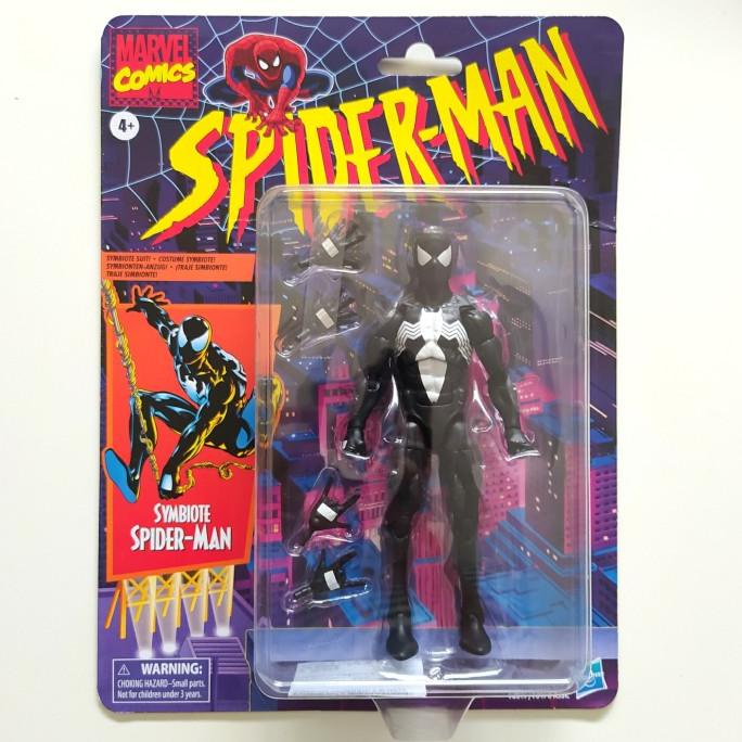 MARVEL LEGENDS SYMBIOTE SPIDER-MAN RETRO MISB RARE SDFSD5465
