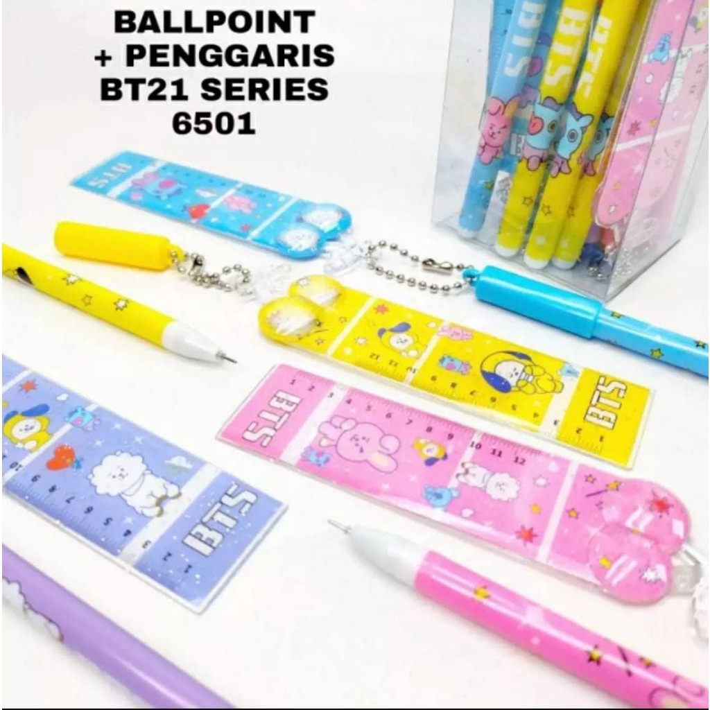

Pulpen Gel KARTUN Dengan Gantungan Penggaris 12 cm