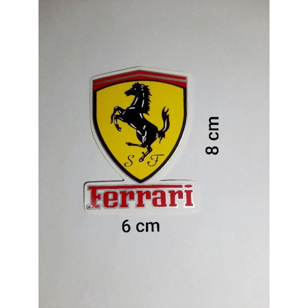 

STIKER GRAFTAC FERRARI UKURAN KECIL