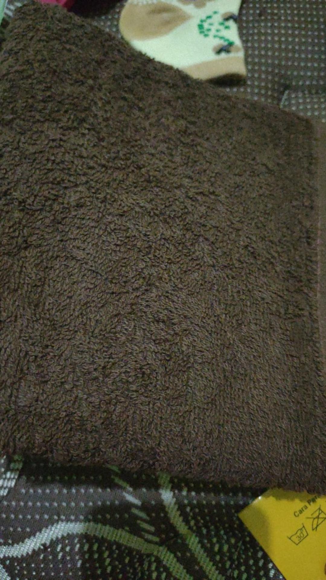 Best Seller!!! Pamela Lenuta-handuk Sport Olahraga Polos Premium Quality Uk 30x70 Coklat