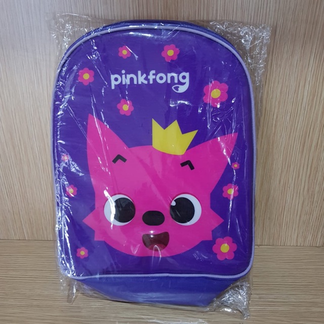 TAS RANSEL PINKFONG PINK FONG UNTUK TK / SD original merchandise