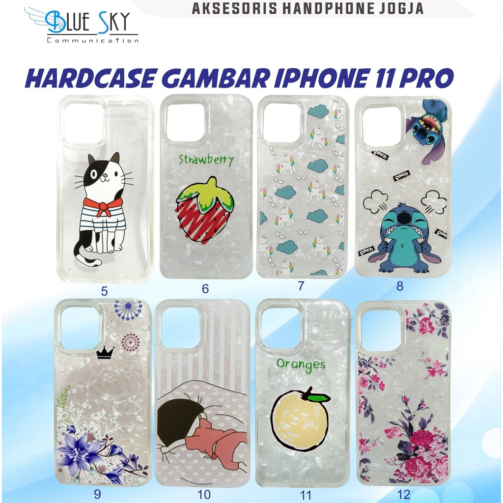 CASE HARDCASE SOFTCASE PREMIUM IPHONE 11 PRO NEW MOTIF LUCU