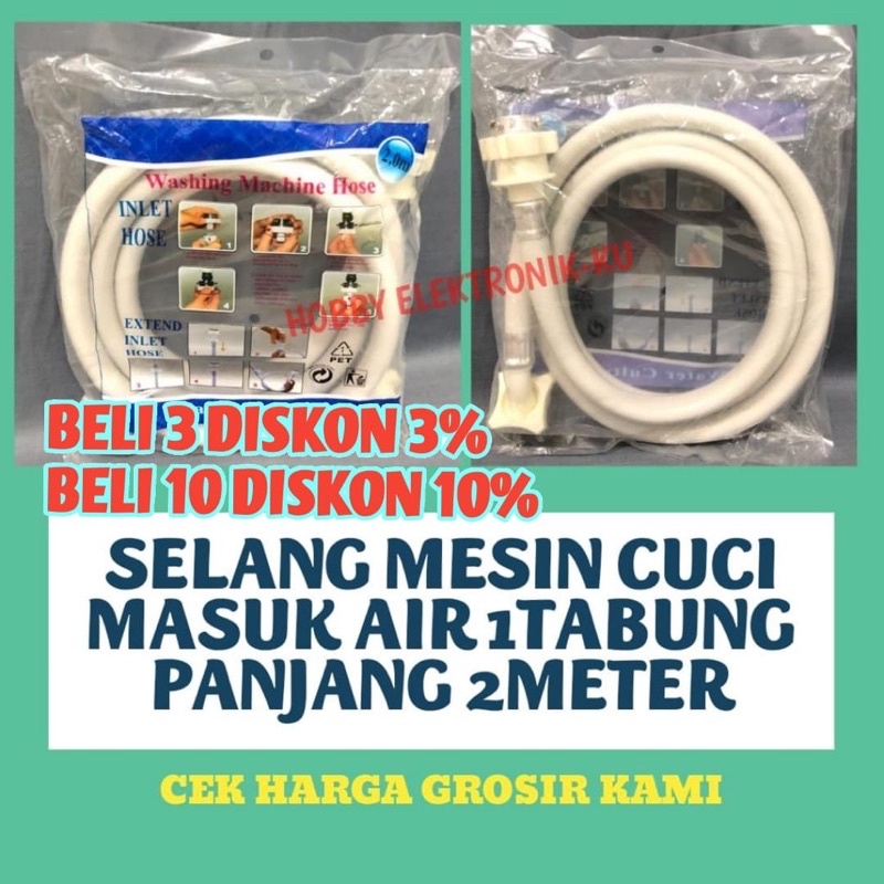 SELANG MESIN CUCI MASUK AIR 2METER