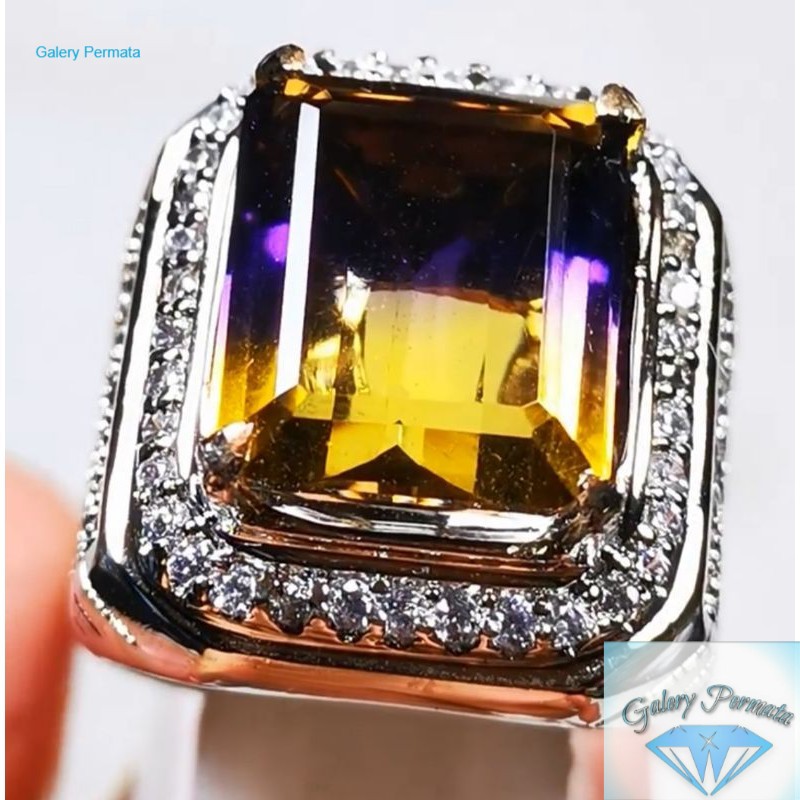 Batu permata natural alexandrite beserta memo High quality