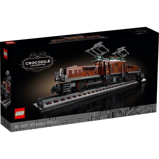 Toys LEGO Crocodile Locomotive 10277