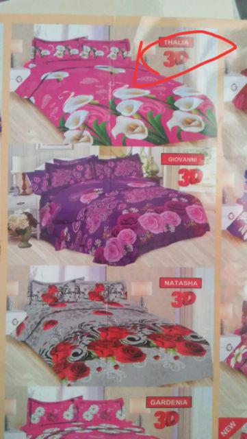 Rf Sprei Bonita 180 Mix Motif 180x200 King Size No 1 Murah Dewasa Part B