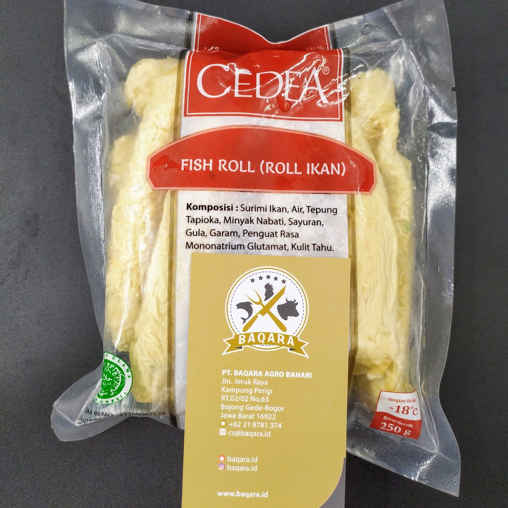 

Cedea - Fish Roll / Roll Ikan (250gr)