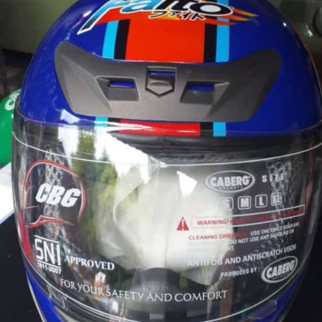 Helm full face caberg motif