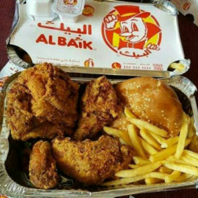 

AL BAIK fried chicken#jastipjeddah