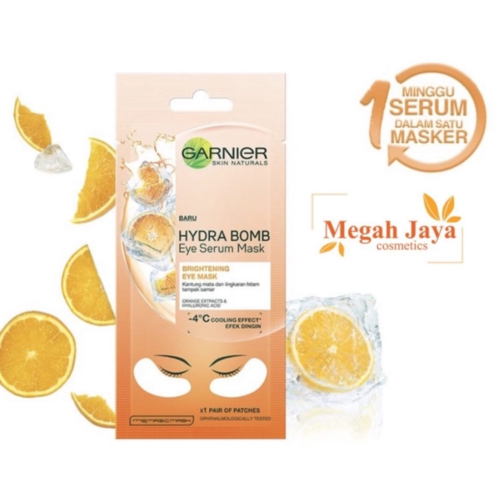 GARNIER HYDRA BOMP EYE SERUM MASK 6G@MJ