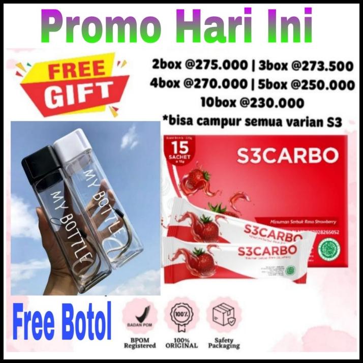 S3Carbo Peluntur Lemak - S3 Carbo Original Detox Diet