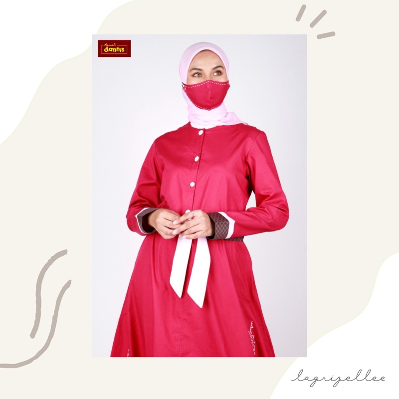 Abaya Set Masker by Rumah Dannis