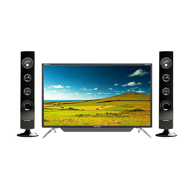 LED POLYTRON Cinemax Wave PLD 40TS156 TV LED - Hitam