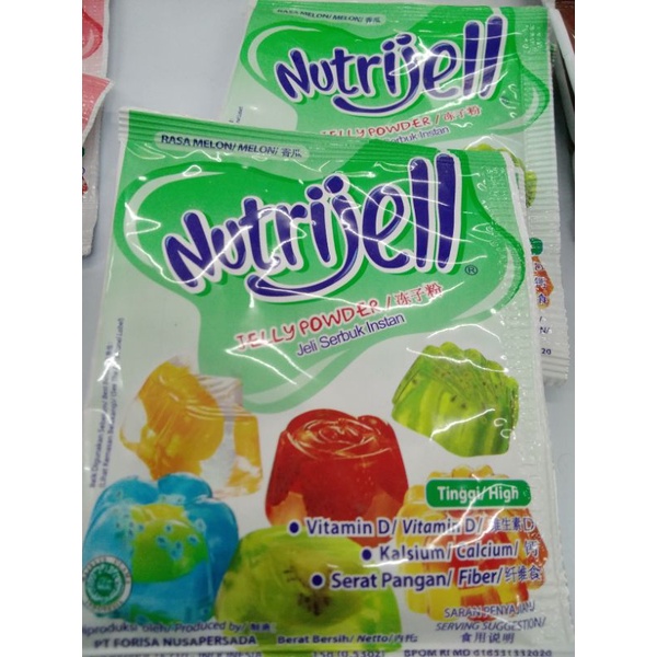 

NUTRIJELL KONNYAKI JELLY POWDER MELON 15G