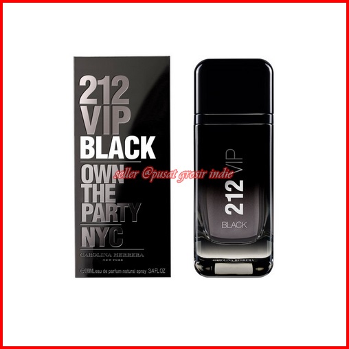 Original Carolina Herrera 212 Vip BLACK For Men EDT 200 ml