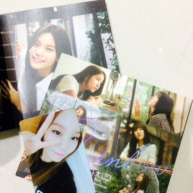 GFRIEND Rainbow Umji Photocard