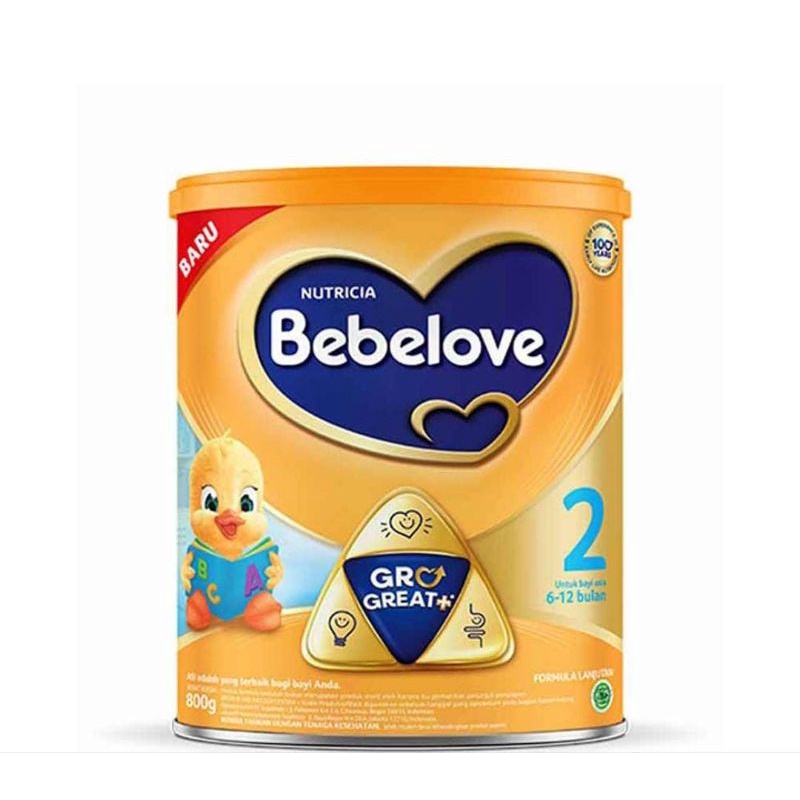 Bebelove 2 susu formula 6-12 bulan 800gram