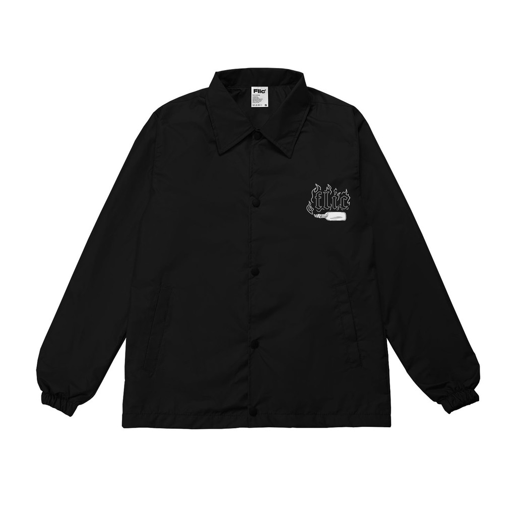 FLICWORLD - Unrest Coach Jacket Black