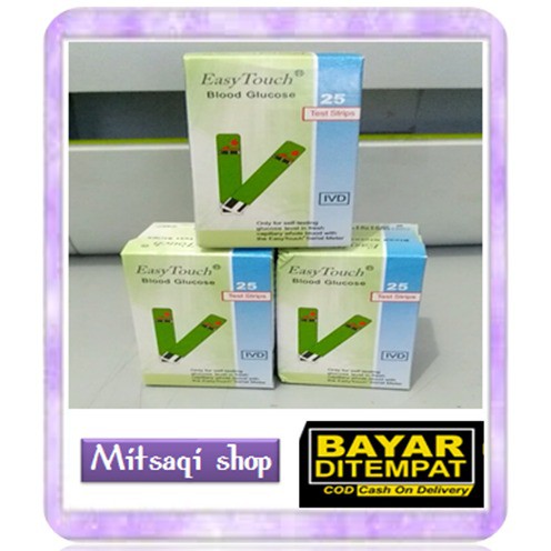 Stik Strip Gula Easy Touch B1 Medika 081333301137