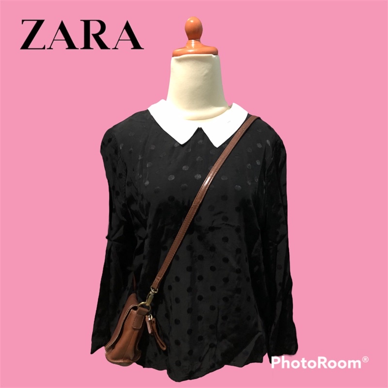 BLOUSE POLKADOT ZARA