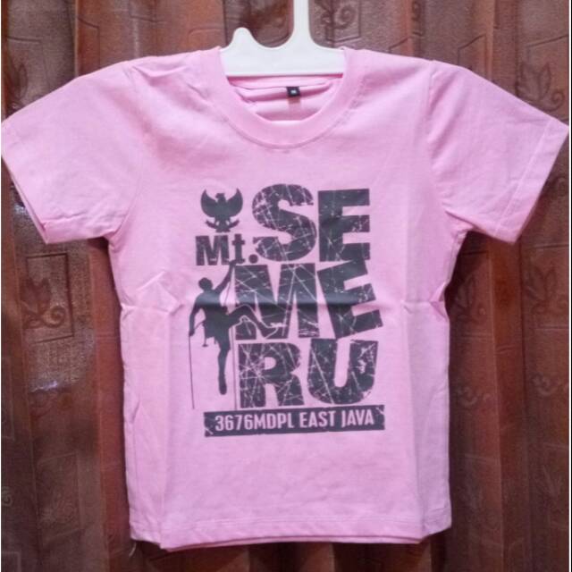 Kaos Anak Gunung Semeru