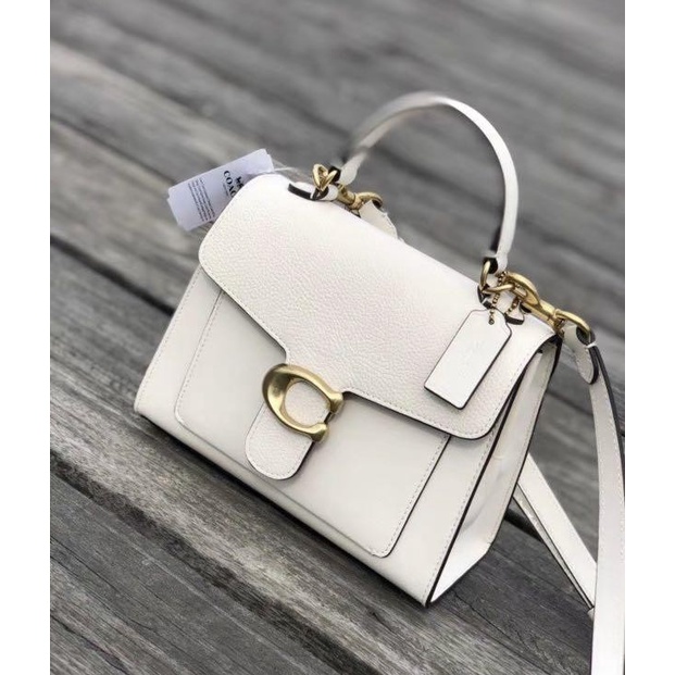 Tas Coach B2081-636 Women Tabby Top Handle 20 White