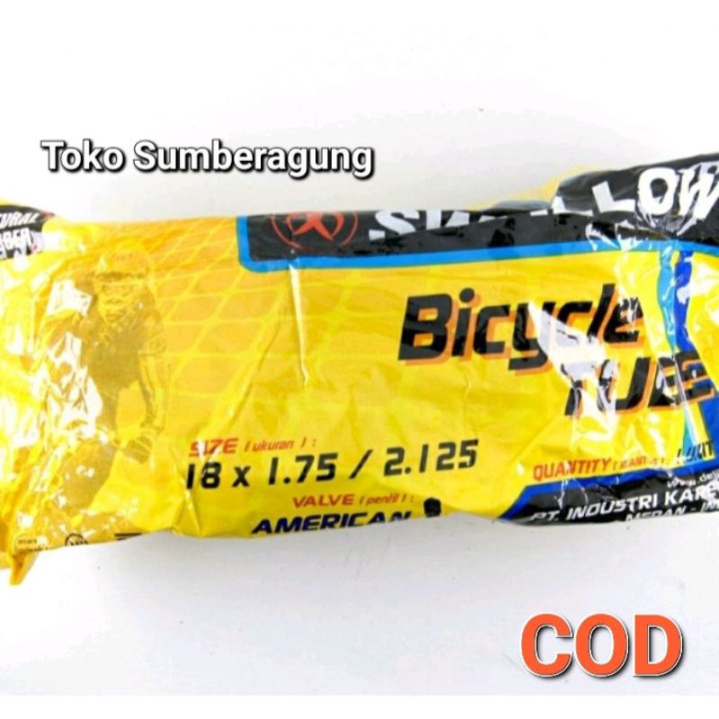Ban dalam sepeda anak2 ukuran 18 x 1.75/2.125 Swallow Ban dalam sepeda anak2 ukuran 18-san Swallow B