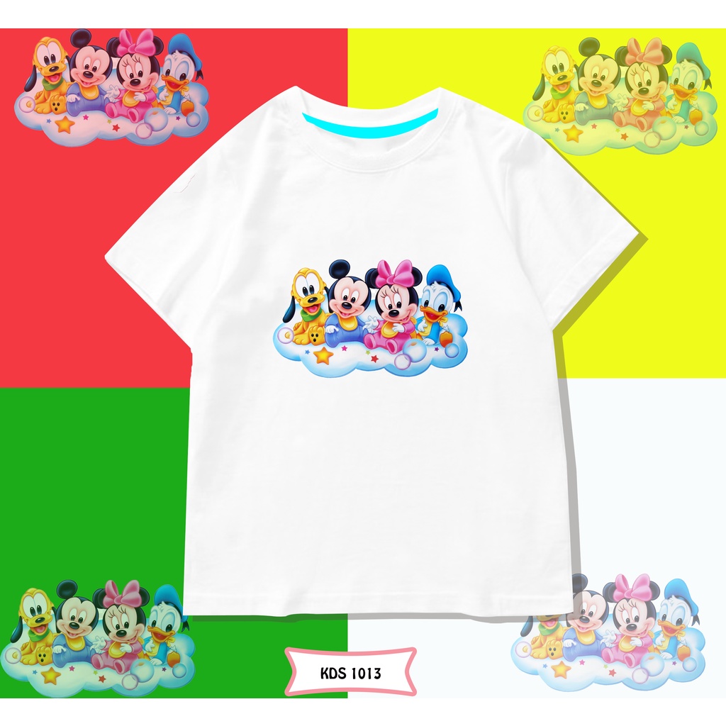 KAOS MICKEY AND FRIEND/KAOS KATUN MICKEY KIDS UNISEX CEWE COWO