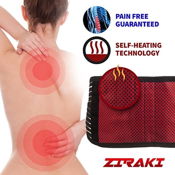 ZIRAKI Lumbar Brace Sabuk Untuk Nyeri Punggung dan Pinggang 0617