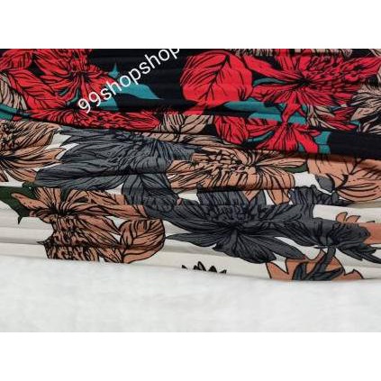 ֍ Rok payung flower //maxmara skirt//prisket//motif bunga bangkok import ☪