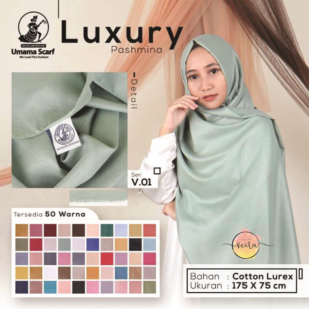 [BISA COD] Umama Kerudung / Hijab Luxury Pashmina Part 1