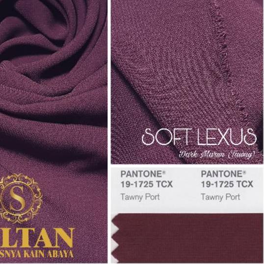 ۞ 50CM SOFT LEXUS TAWNY POLOS KAIN SULTAN ♗