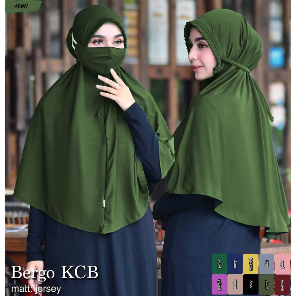 KERUDUNG INSTANT BERGO KCB-1