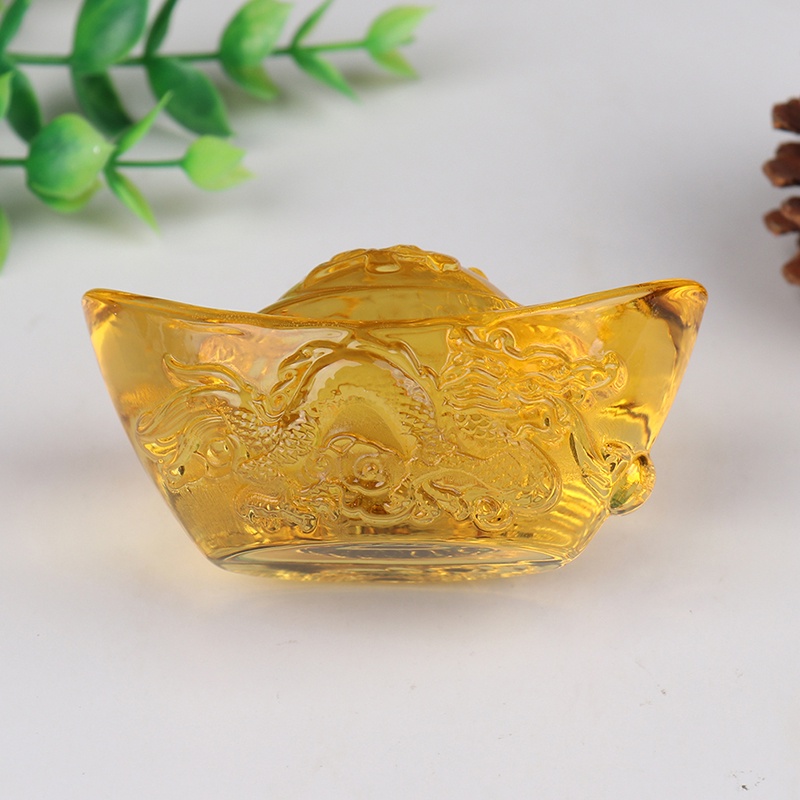 &lt; E2id &amp; &gt; Ornamen Naga Feng Shui Yuan Bao