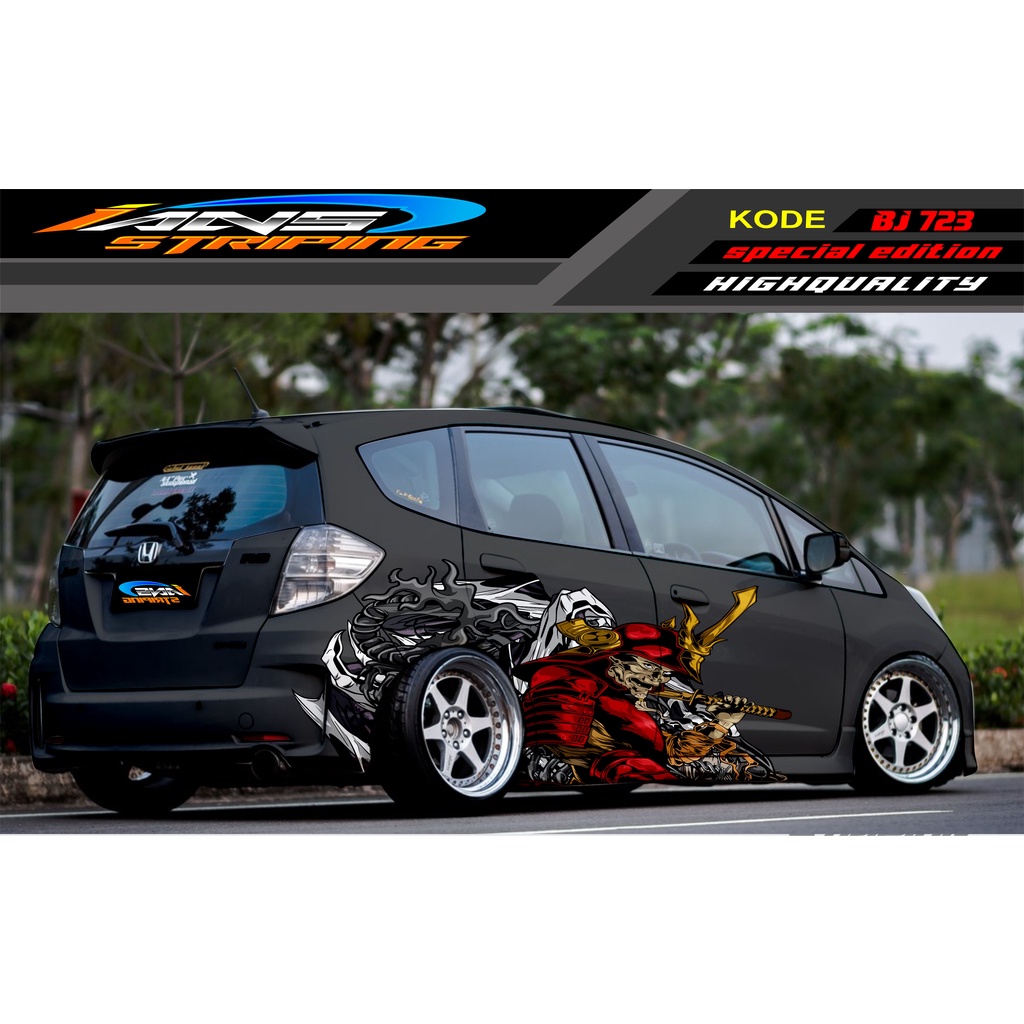 STICKER MOBIL HONDA BRIO / JAZZ RS / MOBILIO / AGYA / YARIS / ATOS / STICKER MOBIL