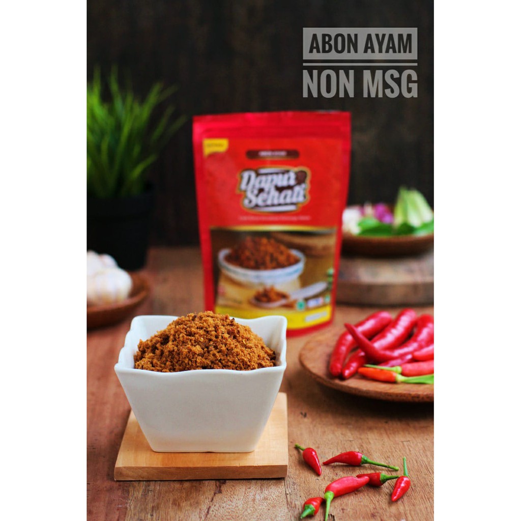 

ABON NON MSG - AYAM / ABON AYAM